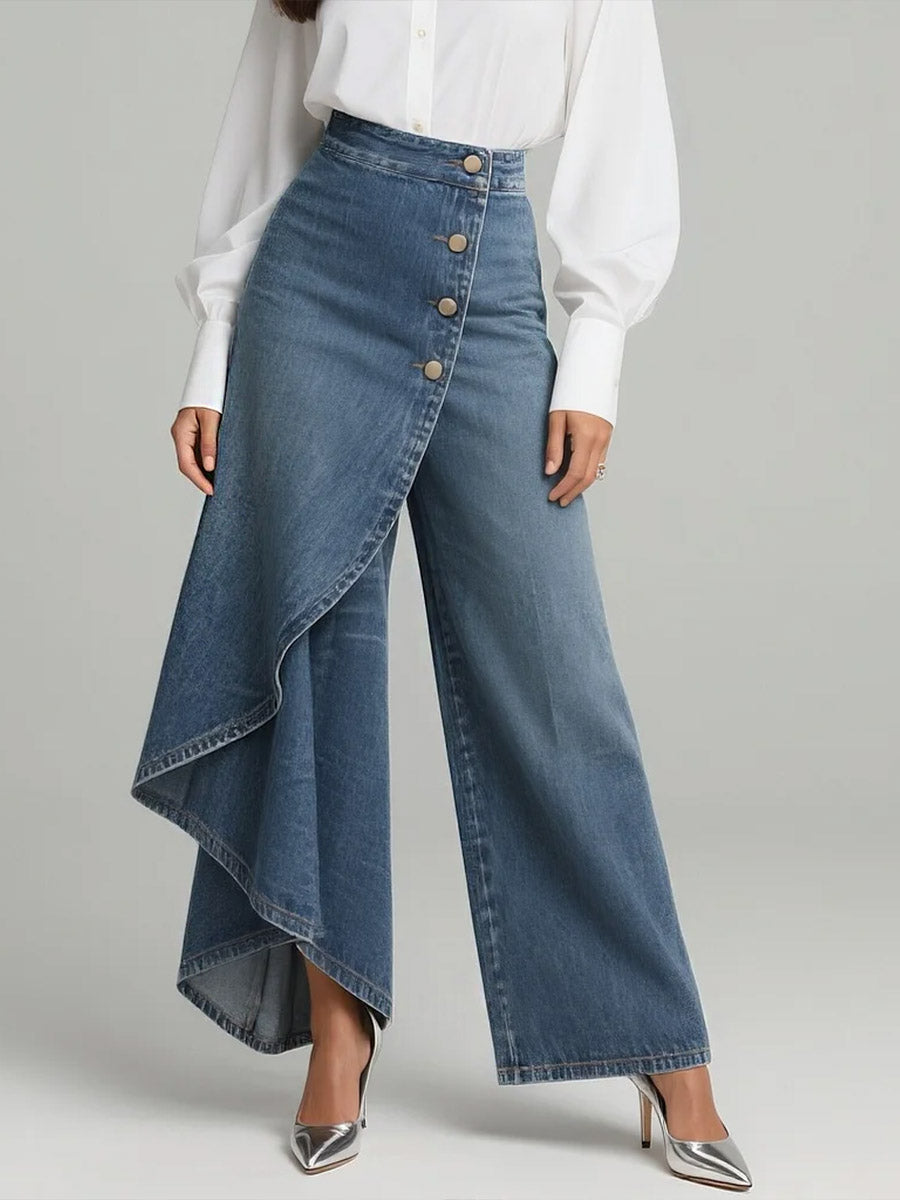 Martina™ | High-Waisted Wide-Leg Jeans
