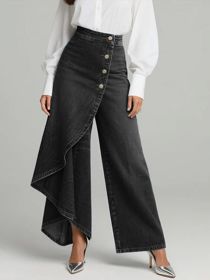 Martina™ | High-Waisted Wide-Leg Jeans