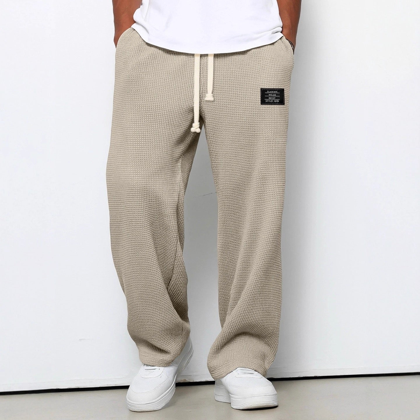 Nino | Comfortable Wide Pants for Men with Adjustable Waist