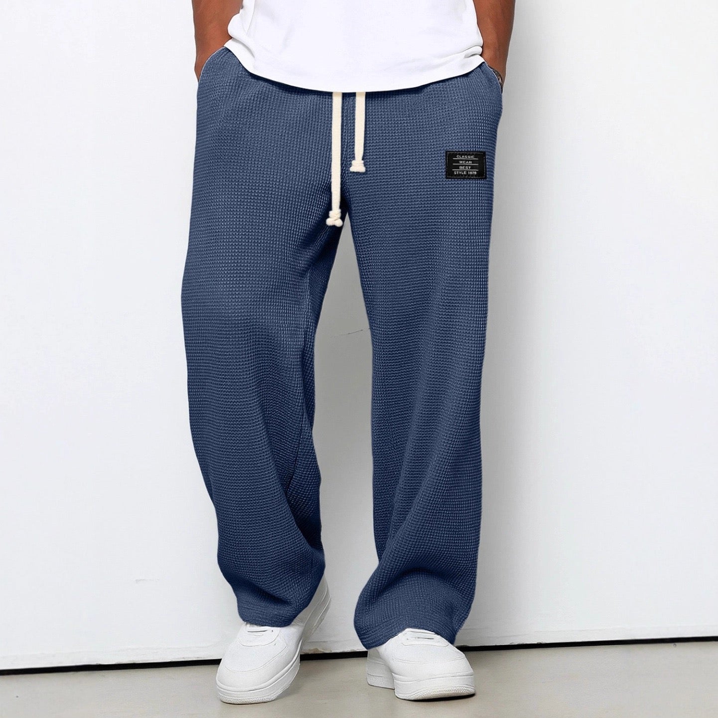 Nino | Comfortable Wide Pants for Men with Adjustable Waist