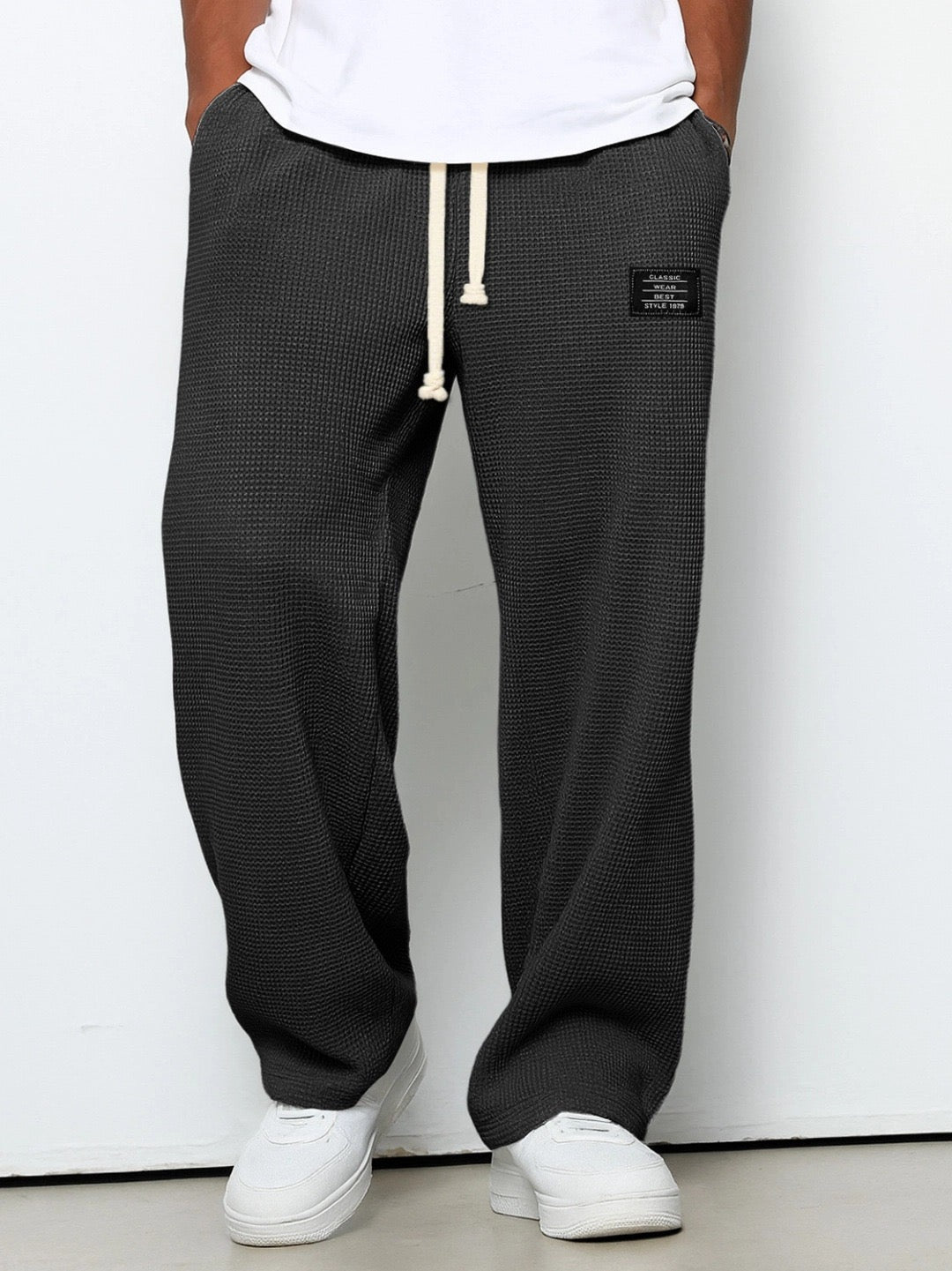 Nino | Comfortable Wide Pants for Men with Adjustable Waist