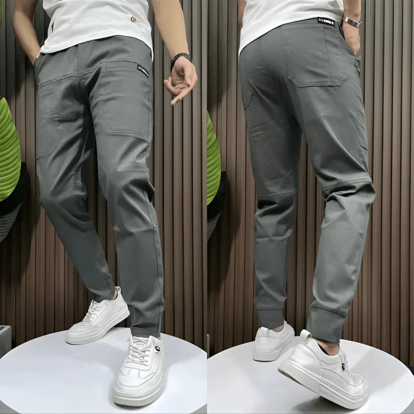 PREMIUM STRETCH CARGO TROUSERS